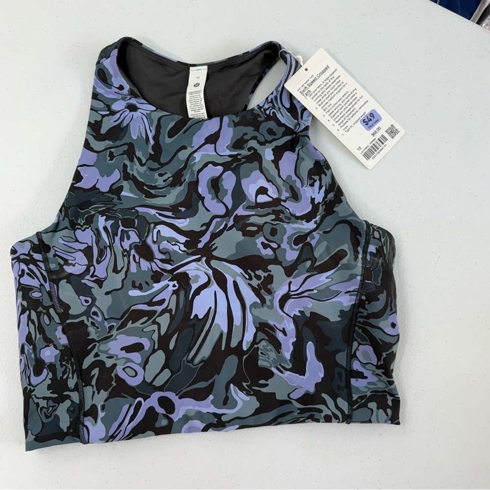 Women’s lululemon swift speed cropped tank